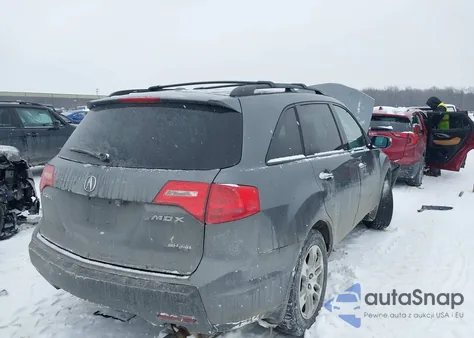 2009 Acura Mdx Technology Package z USA, uszkodzony, nr VIN 2HNYD28449H504662